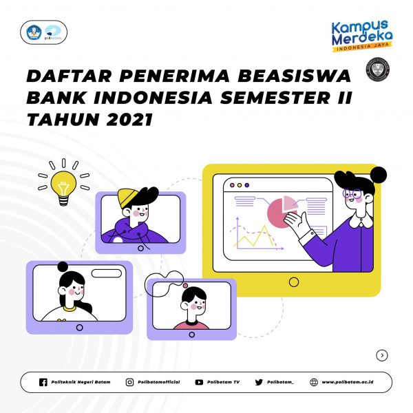 Daftar Penerima Beasiswa Bank Indonesia Semester II Tahun 2021 ...