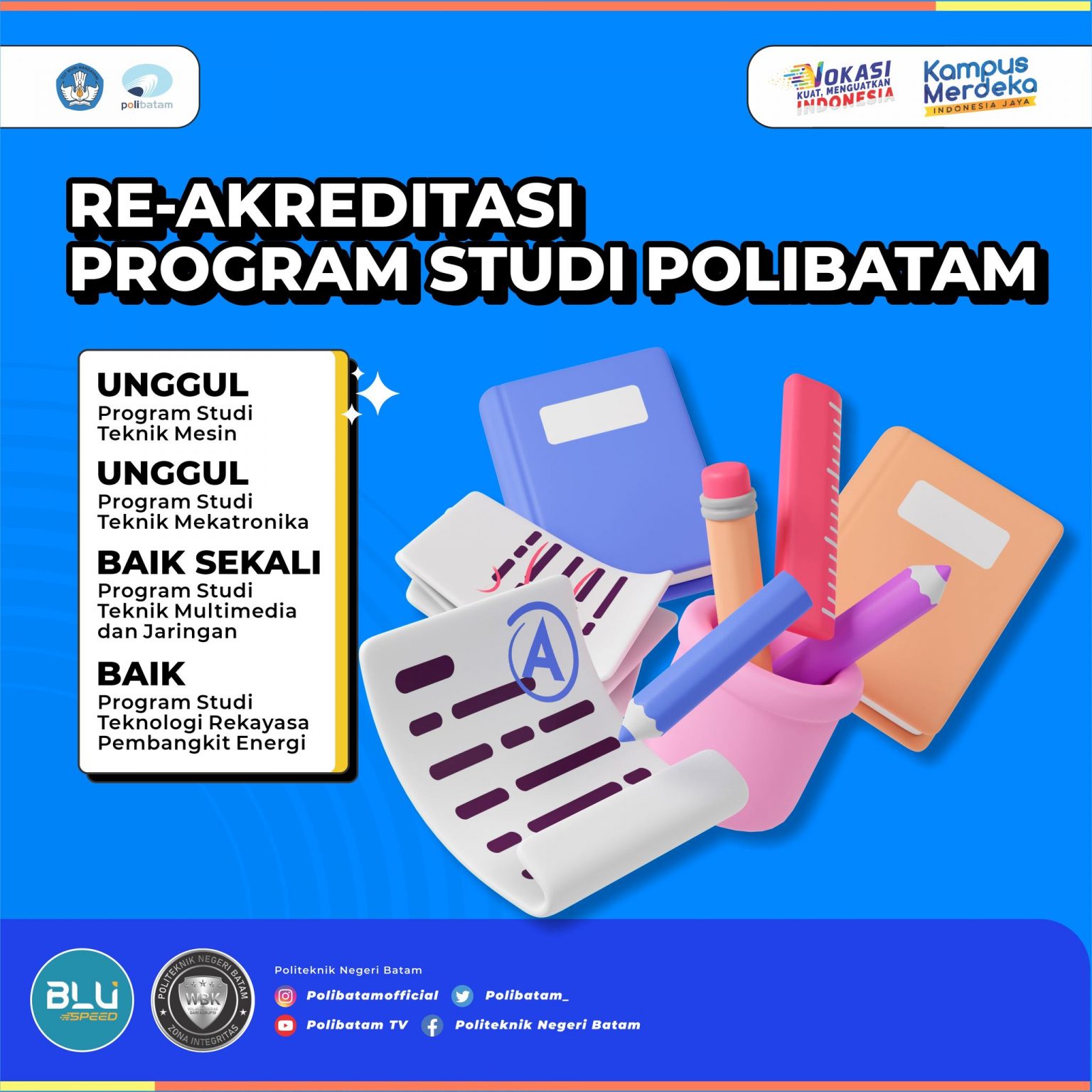 Dua Program Studi Polibatam Raih Predikat Akreditasi “Unggul ...