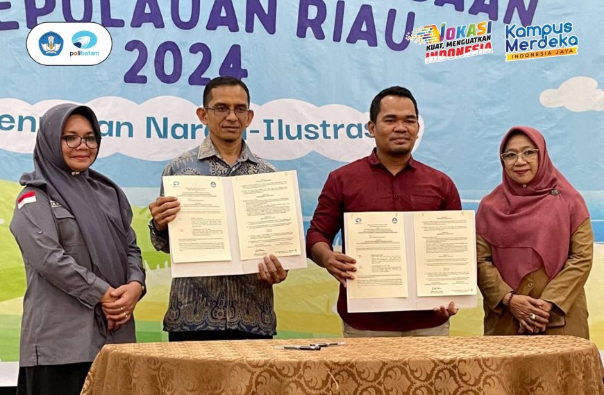Polibatam Sepakat Tanda Tangani Kerjasama dengan Kantor Bahasa Provinsi Kepulauan Riau Pengembangan SDM dan Pembuatan Animasi