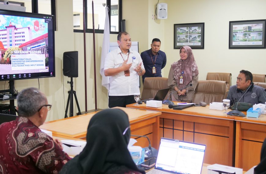 Sinergi Pengembangan Zona Integritas (ZI), Polibatam Terima Kunjungan Direktorat Jenderal PAUD, Universitas Singaperbangsa Karawang, dan Politeknik Piksi Input Serang