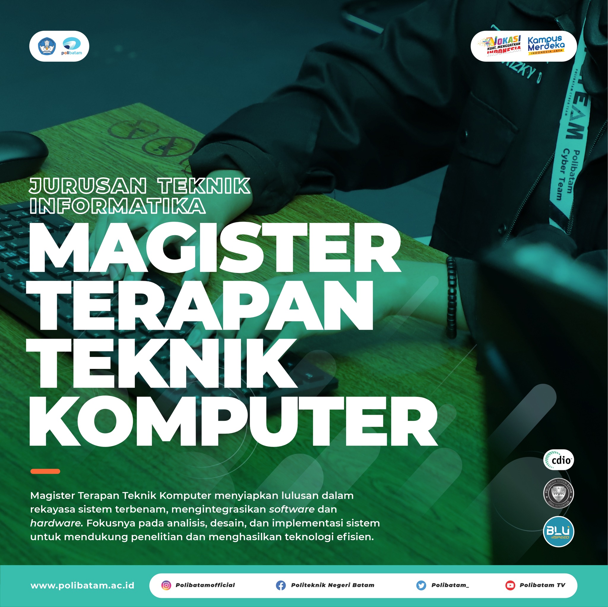 Raih Masa Depan Gemilang dengan Magister Terapan Teknik Komputer di Polibatam!